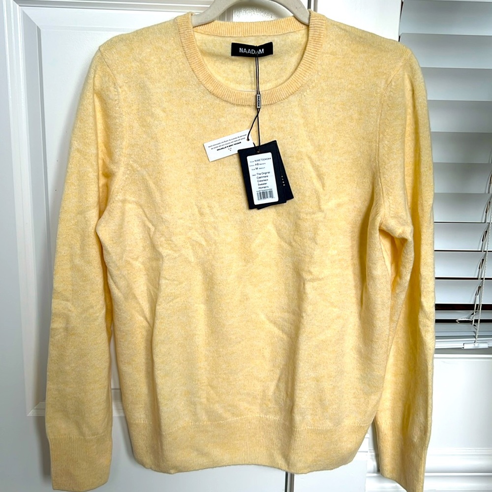 Naadam Cashmere Crewneck Sweater